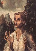 MORALES, Luis de St Stephen agy France oil painting artist